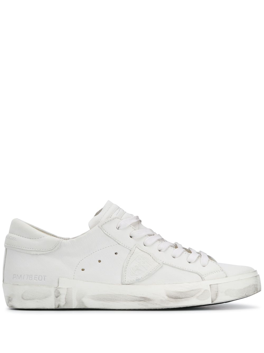 Philippe Model Paris Prsx distressed sneakers - White von Philippe Model Paris