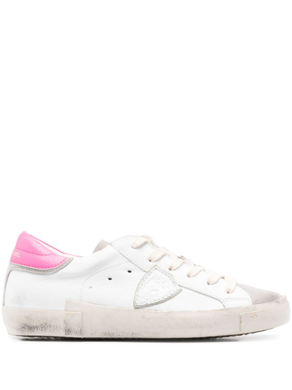 Philippe Model Paris Prsx leather sneakers - White von Philippe Model Paris