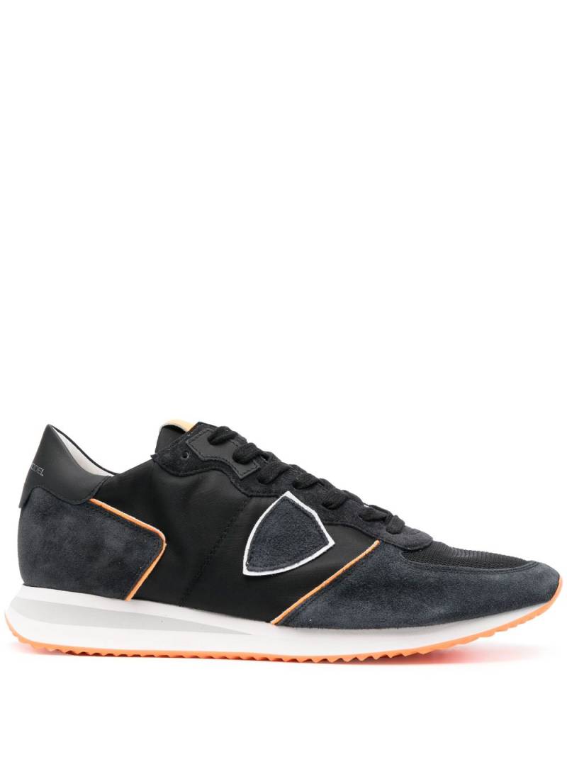 Philippe Model Paris TRPX Running leather sneakers - Black von Philippe Model Paris