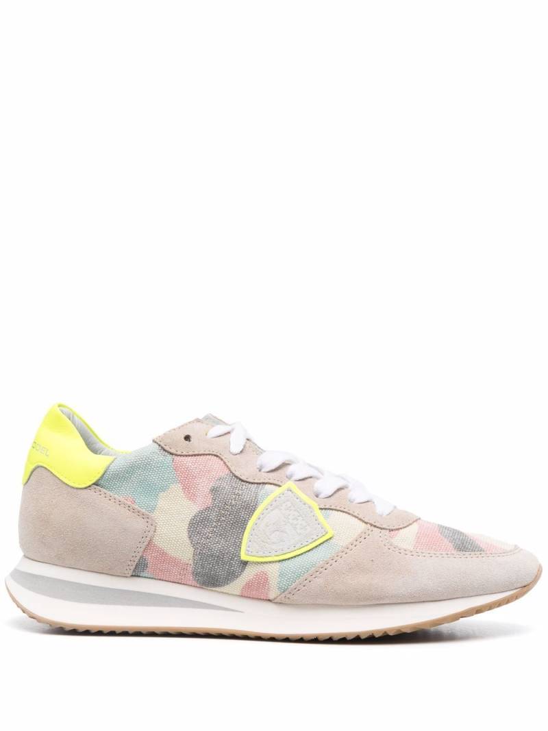 Philippe Model Paris TRPX camouflage-print sneakers - Neutrals von Philippe Model Paris