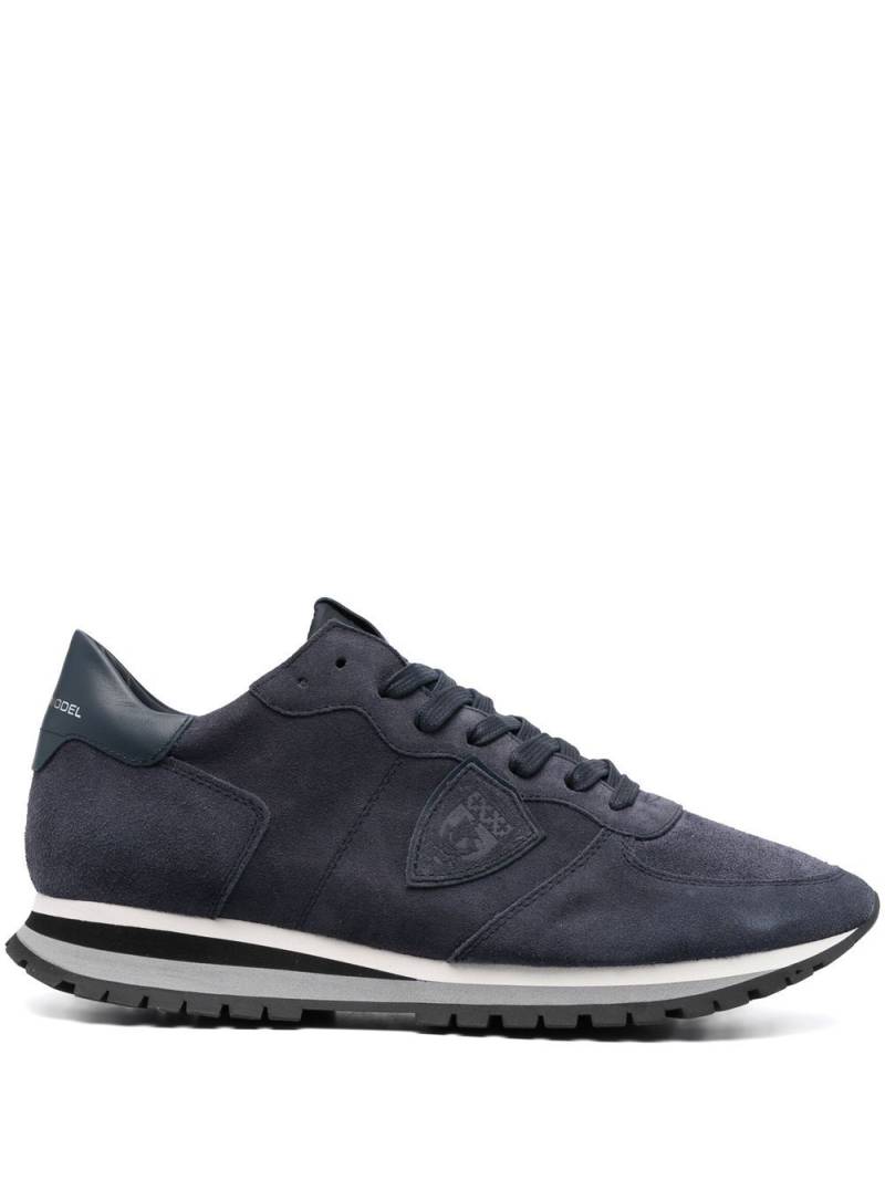 Philippe Model Paris TRPX suede low-top sneakers - Blue von Philippe Model Paris