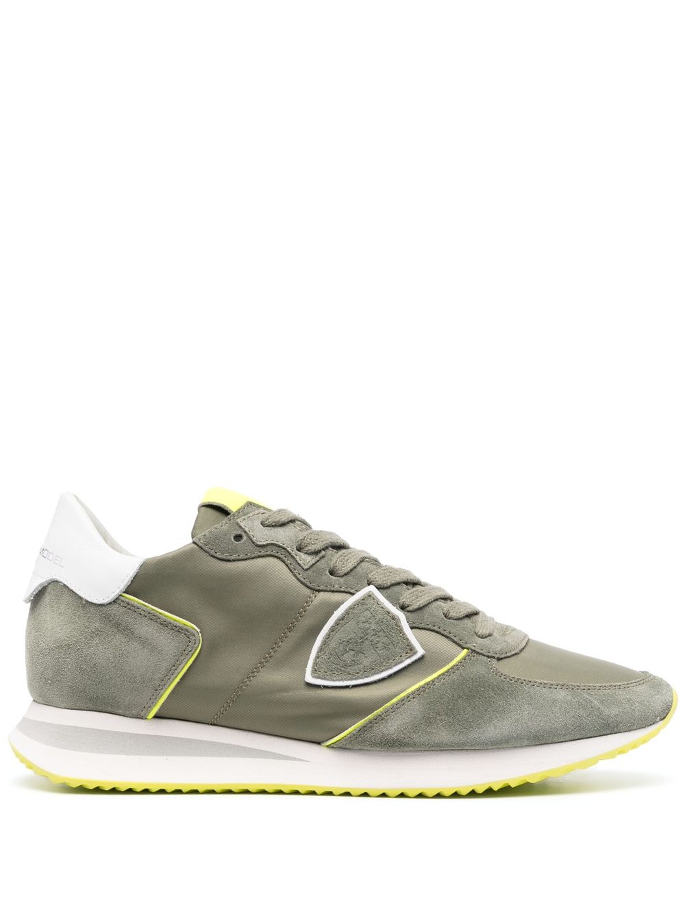 Philippe Model Paris TRPX suede low-top sneakers - Green von Philippe Model Paris