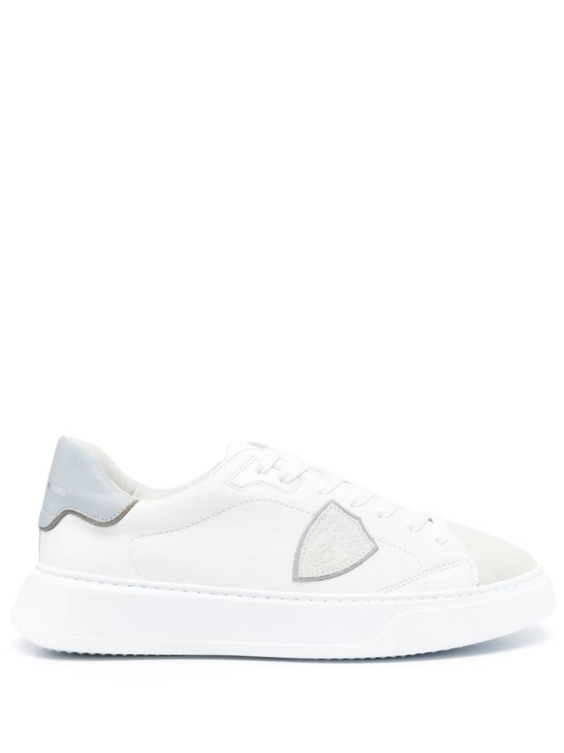 Philippe Model Paris Temple leather sneakers - White von Philippe Model Paris