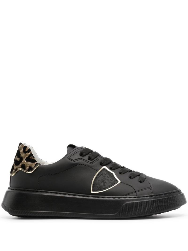 Philippe Model Paris Temple low-top sneakers - Black von Philippe Model Paris