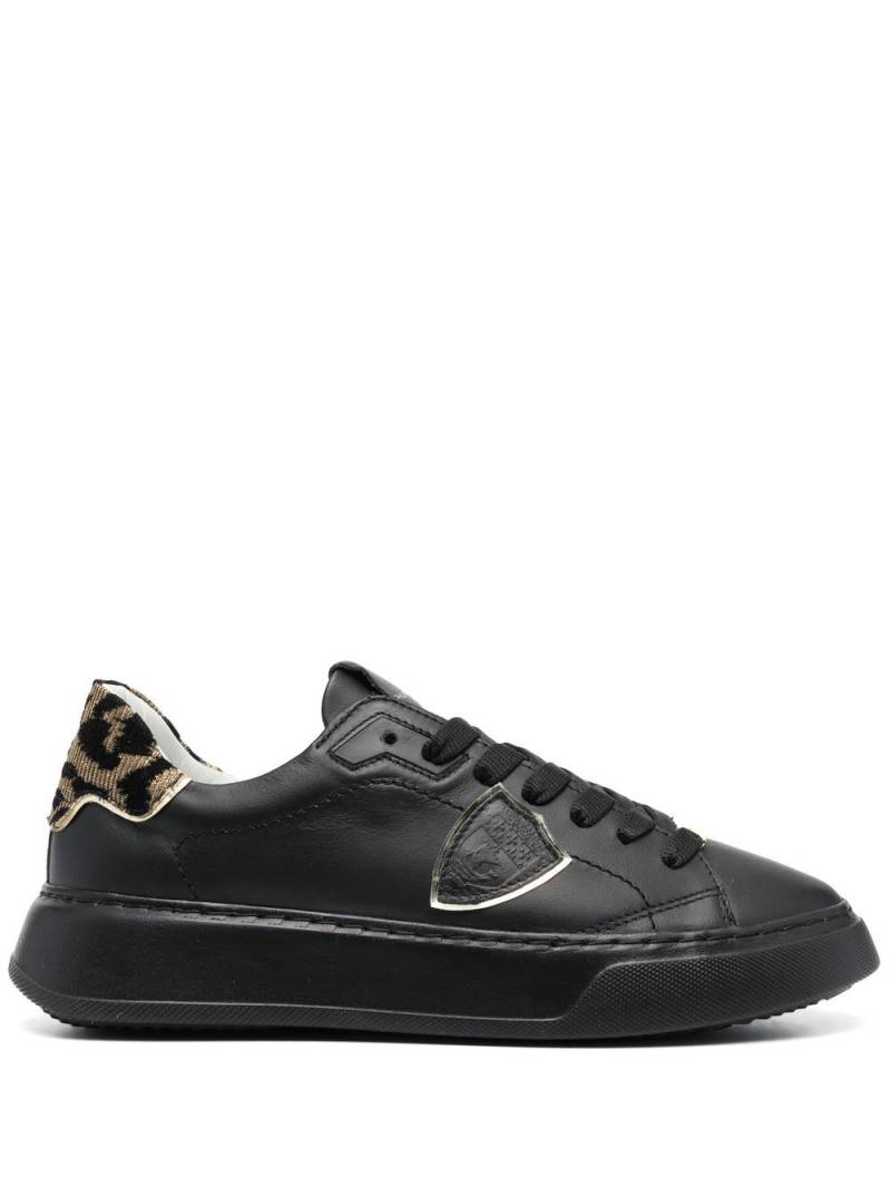 Philippe Model Paris Temple low-top sneakers - Black von Philippe Model Paris