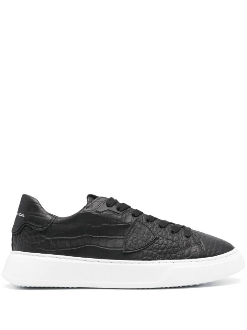 Philippe Model Paris Temple sneakers - Black von Philippe Model Paris