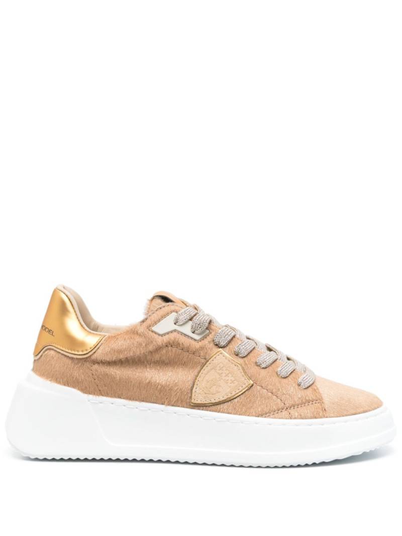 Philippe Model Paris Tres Temple sneakers - Gold von Philippe Model Paris