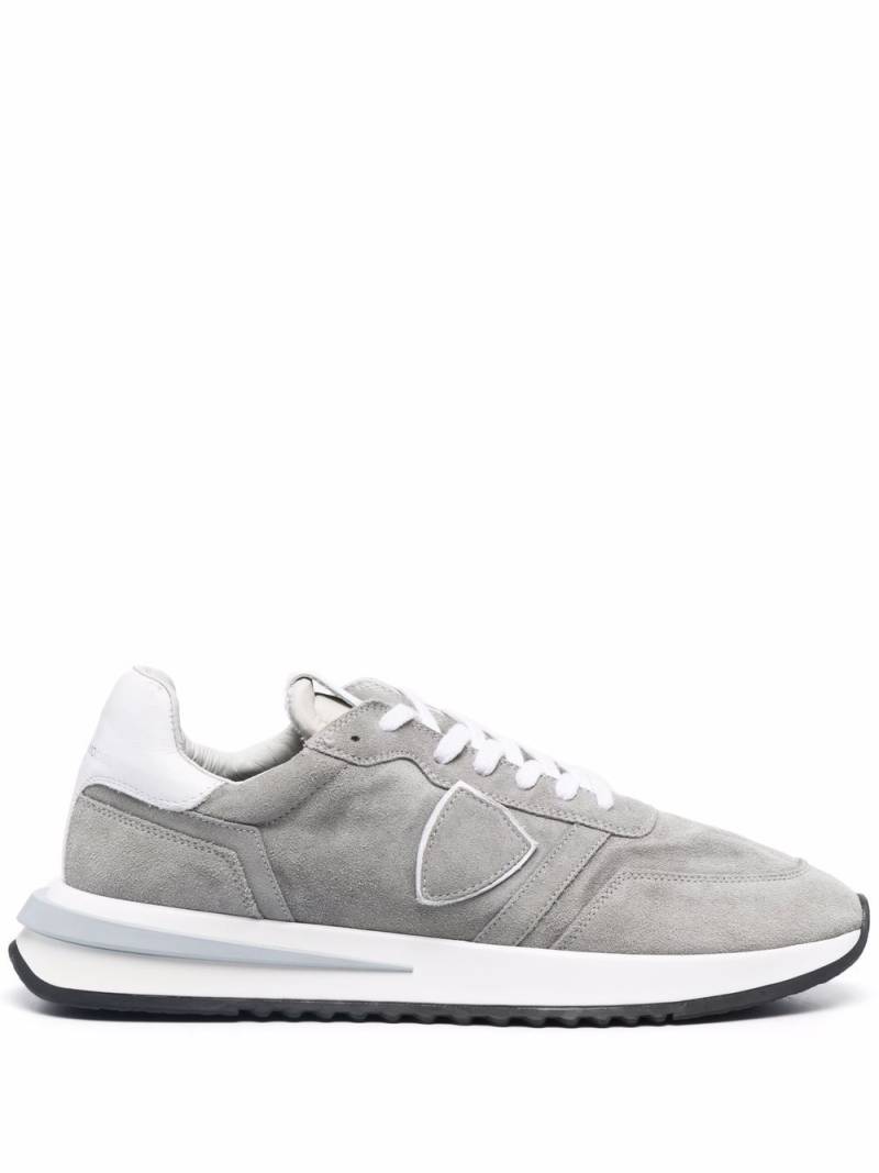 Philippe Model Paris Tropez 2.1 washed suede sneakers - Grey von Philippe Model Paris