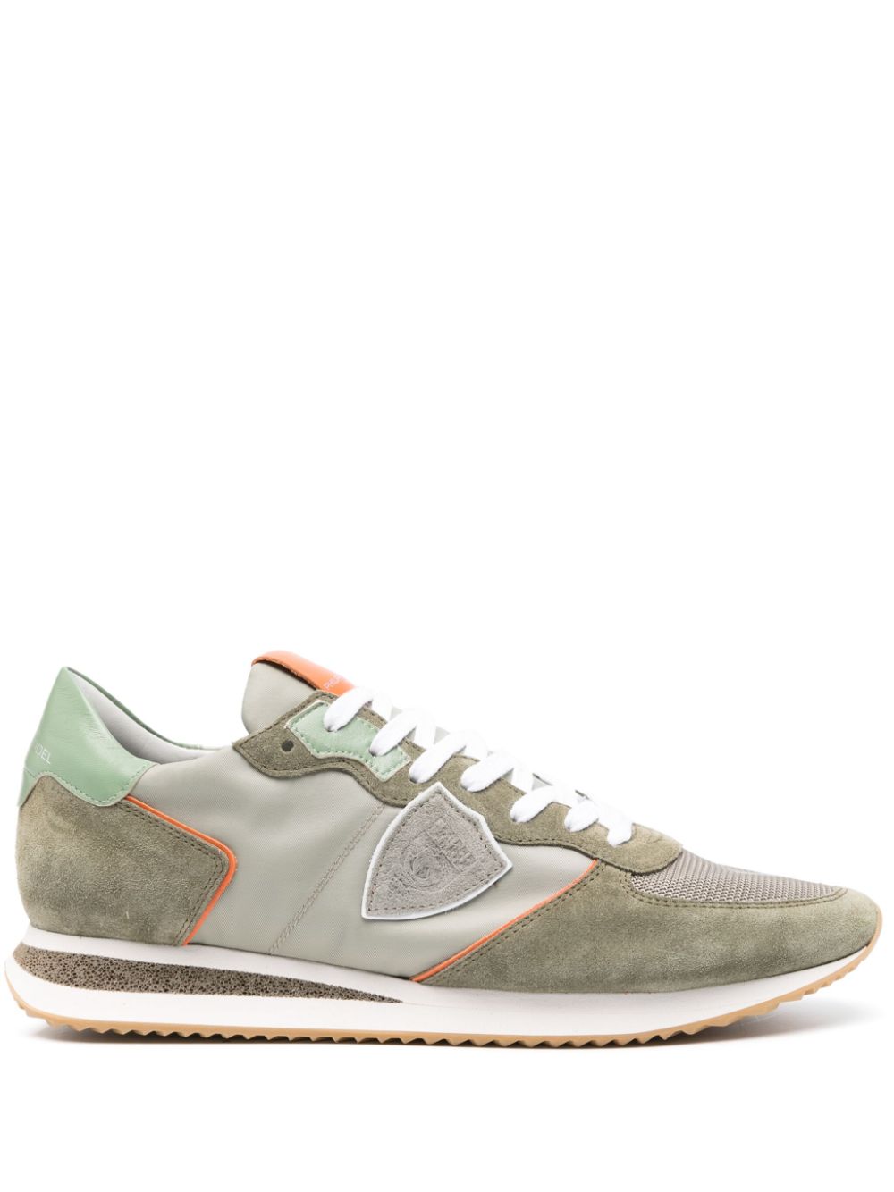 Philippe Model Paris Tropez lace-up sneakers - Green von Philippe Model Paris