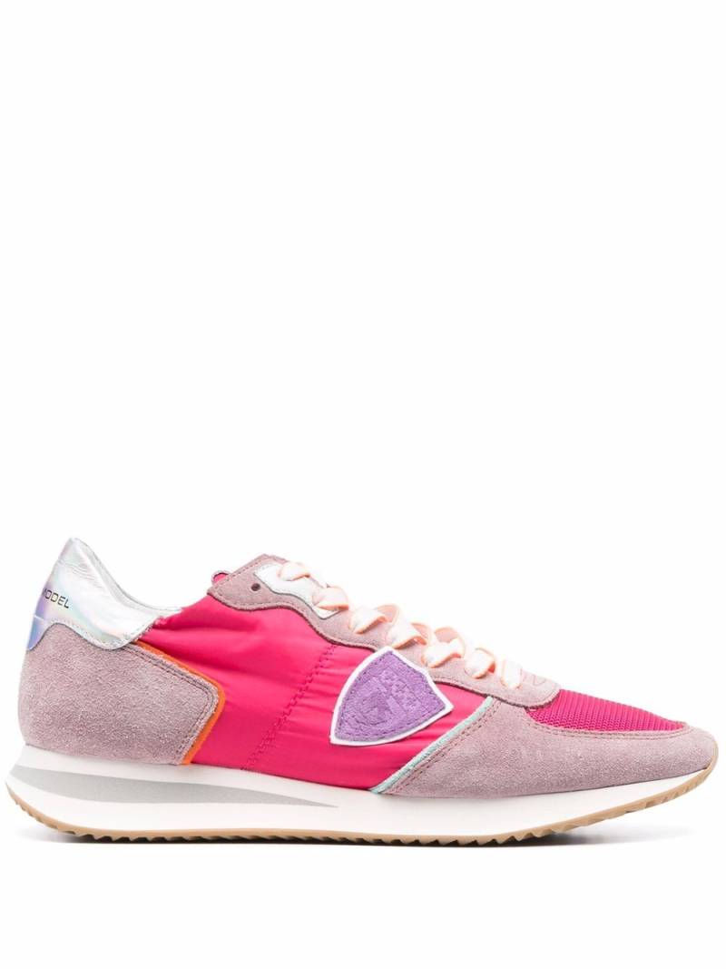 Philippe Model Paris Tropez low-top leather sneakers - Pink von Philippe Model Paris