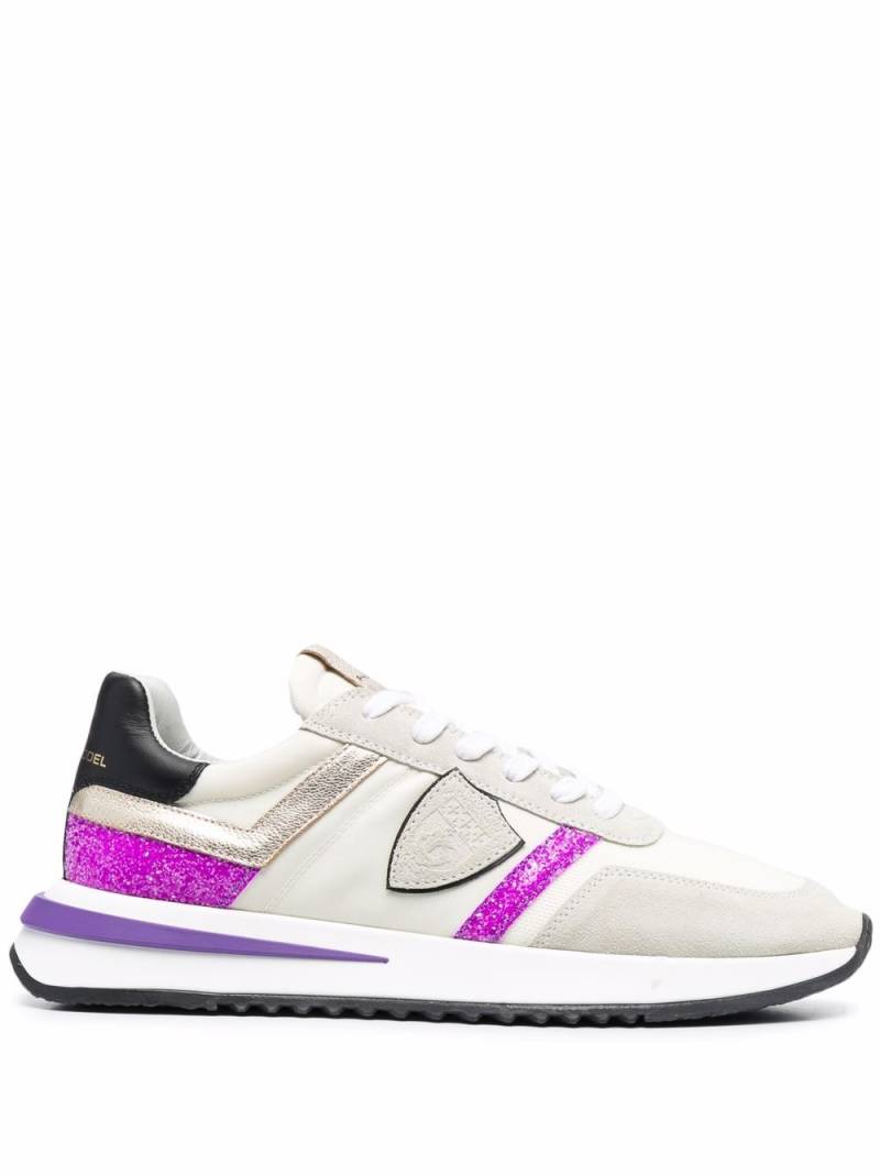 Philippe Model Paris Tropez low-top leather sneakers - White von Philippe Model Paris