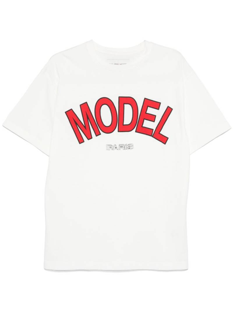 Philippe Model Paris logo-print T-shirt - White von Philippe Model Paris