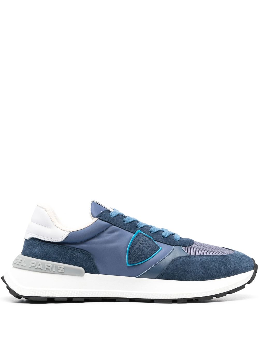 Philippe Model Paris panelled-design low-top sneakers - Blue von Philippe Model Paris