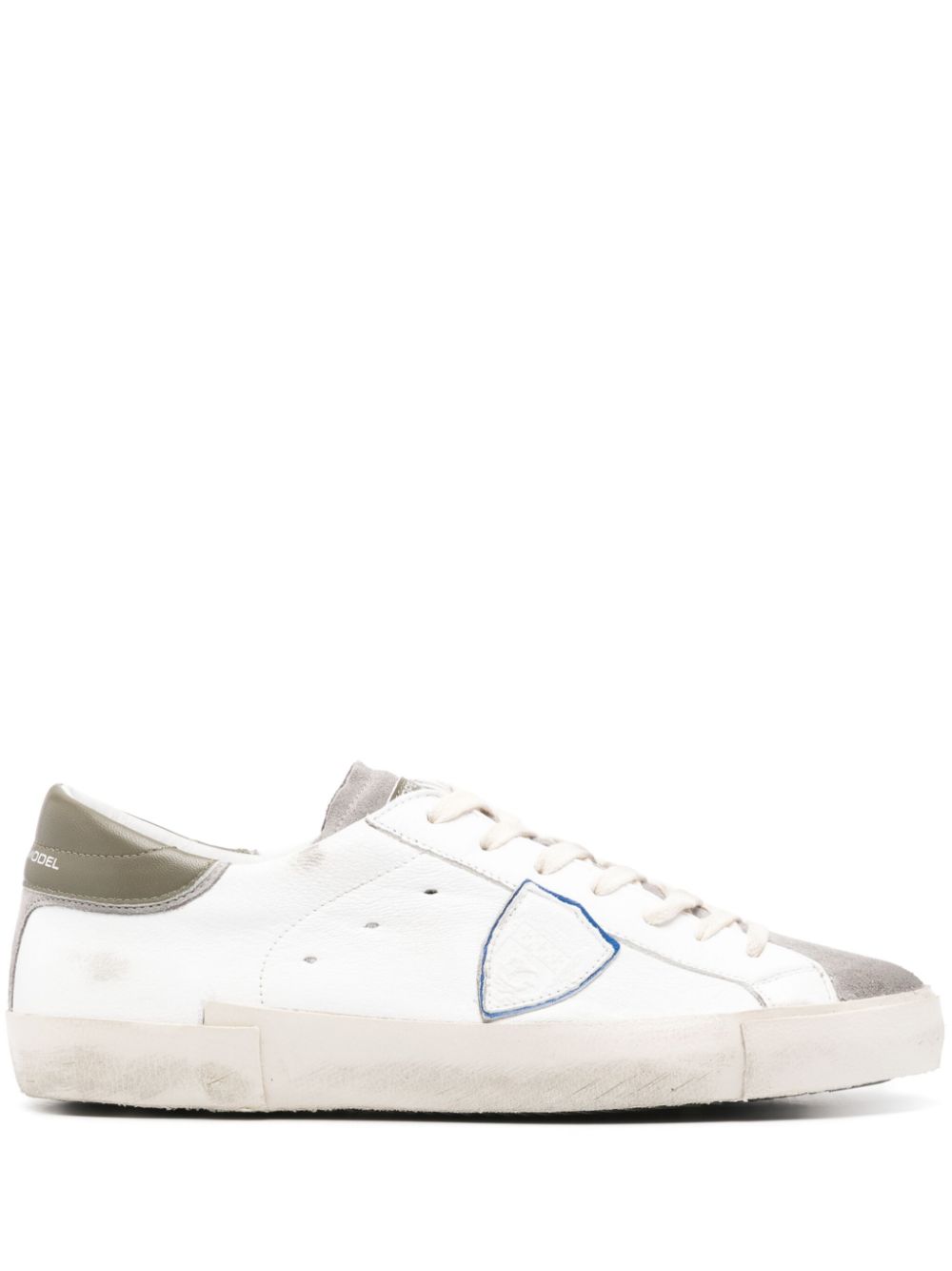 Philippe Model Paris panelled sneakers - White von Philippe Model Paris