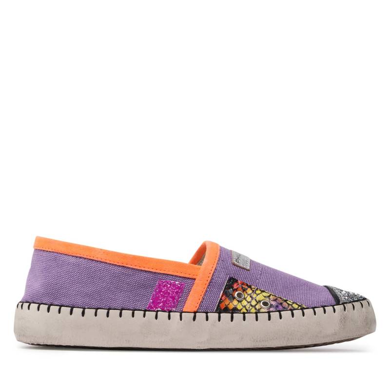 Halbschuhe Philippe Model Marseille Low MRLD CP02 Violett von Philippe Model