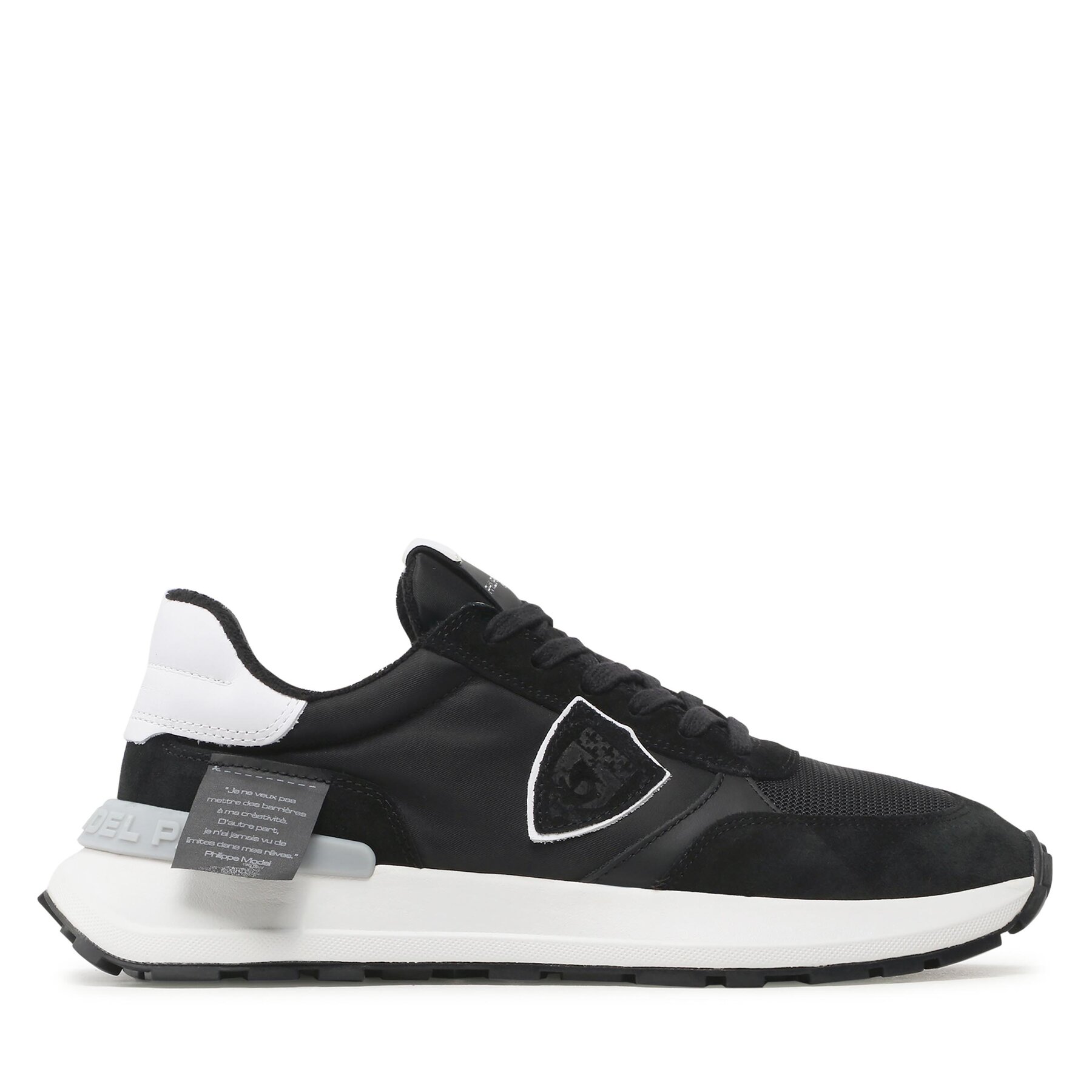 Sneakers Philippe Model Antibes ATLD W001 Schwarz von Philippe Model