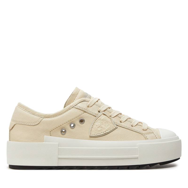 Sneakers Philippe Model West PDLD W002 Écru von Philippe Model