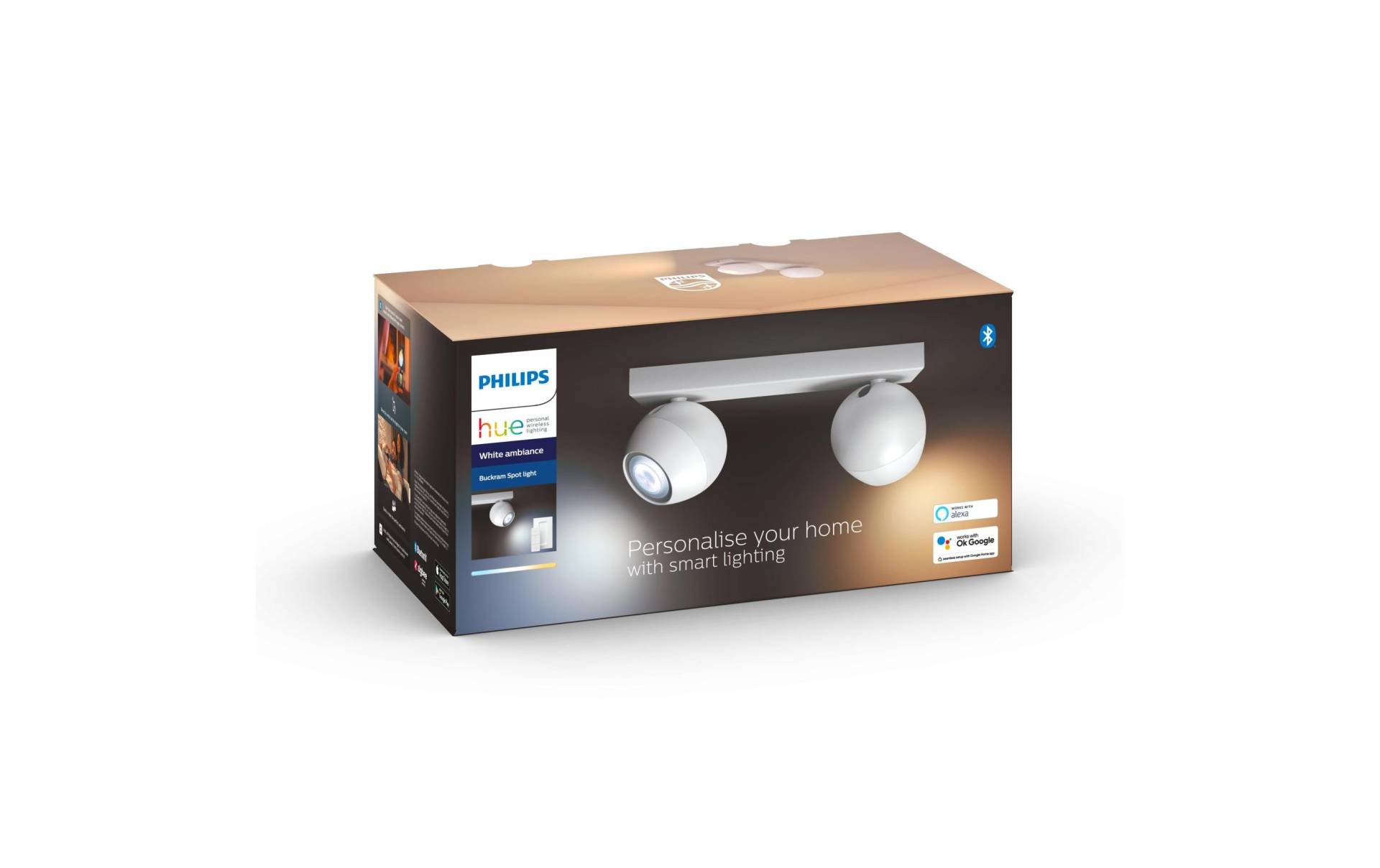 Philips Hue Deckenleuchte »White Ambian«, 2 flammig von Philips Hue