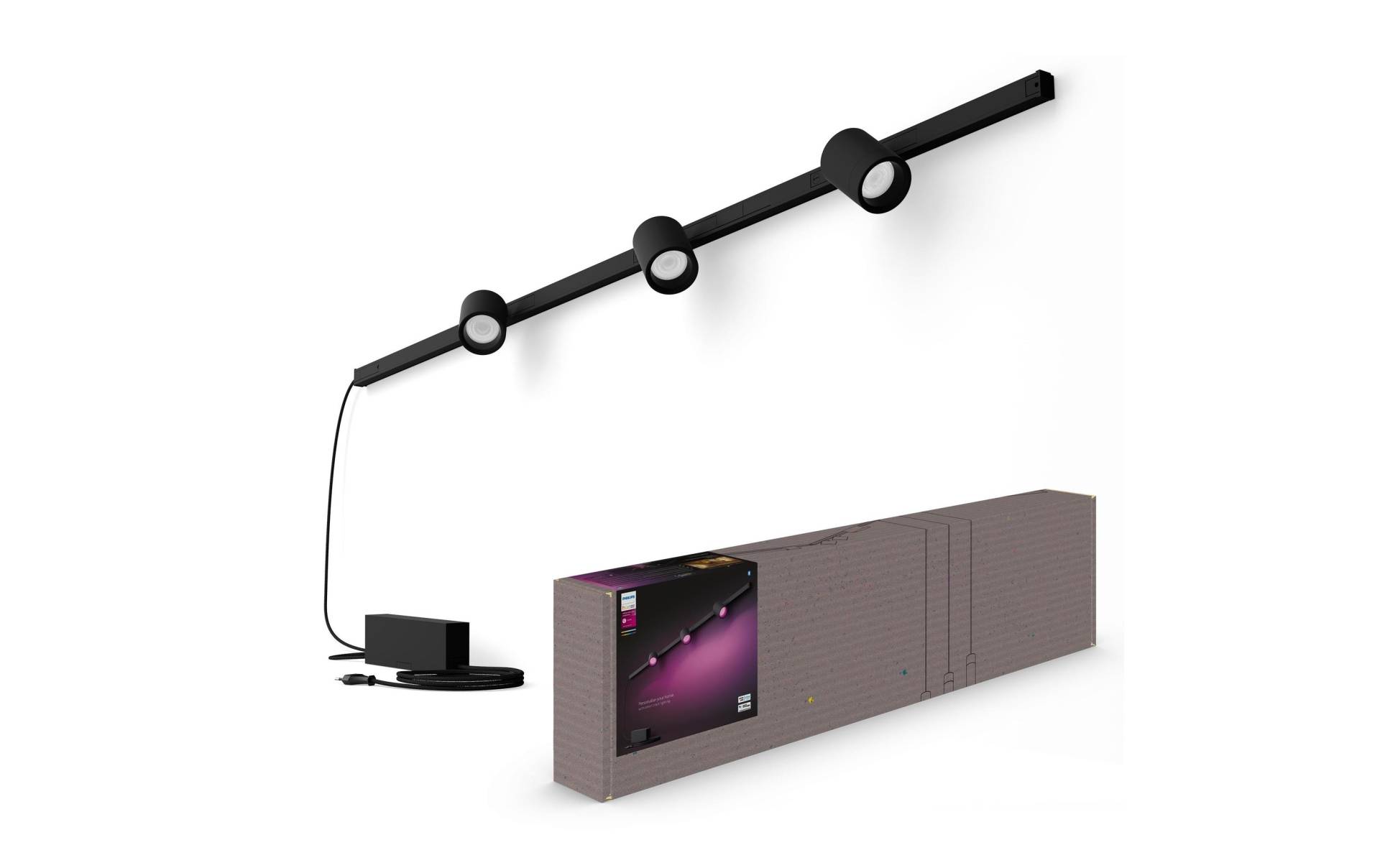 Philips Hue LED Wandleuchte »LED Schienenspot Perifo«, 3 flammig Philips Hue LED Wandleuchte »LED Schienenspot Perifo«, 3 flammig von Philips Hue