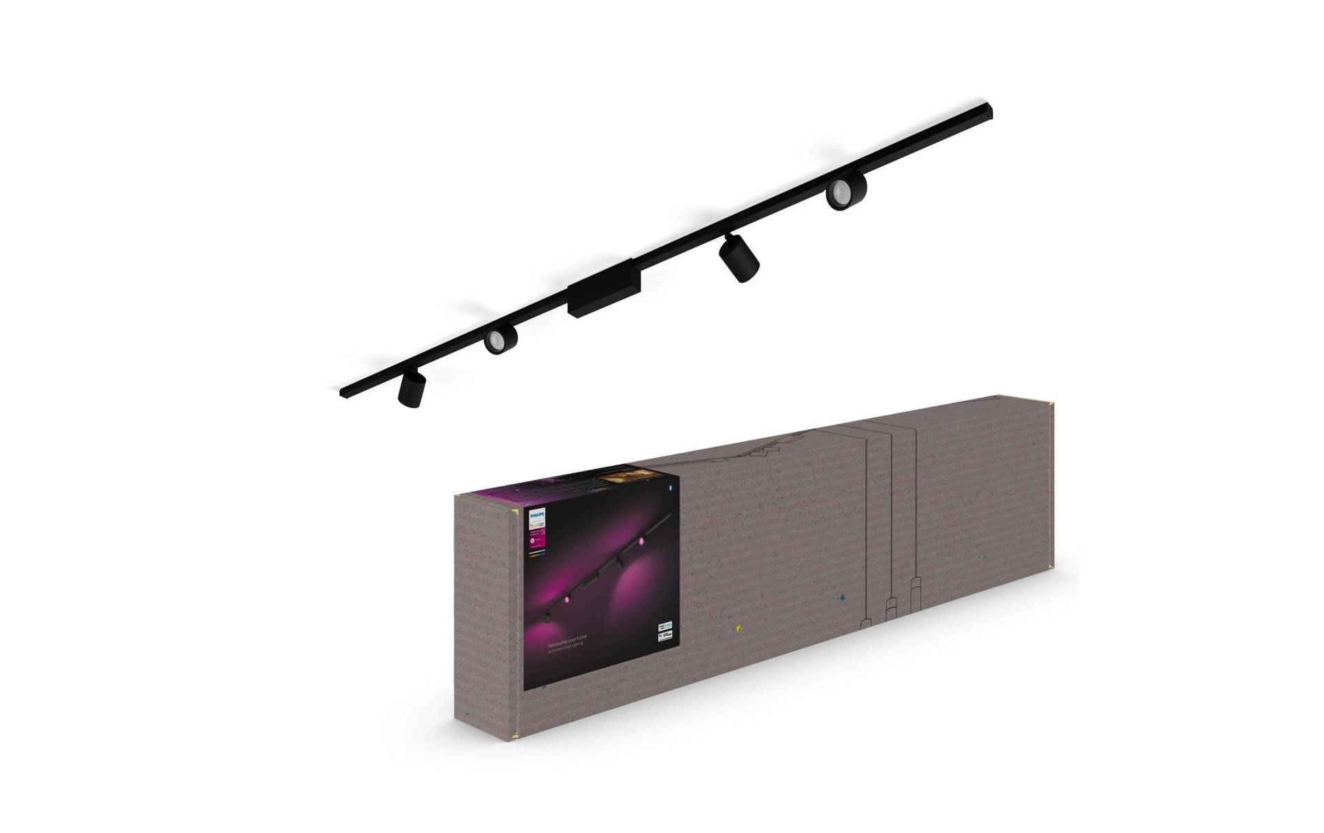Philips Hue LED Wandleuchte »LED Schienenspot Perifo«, 4 flammig Philips Hue LED Wandleuchte »LED Schienenspot Perifo«, 4 flammig von Philips Hue