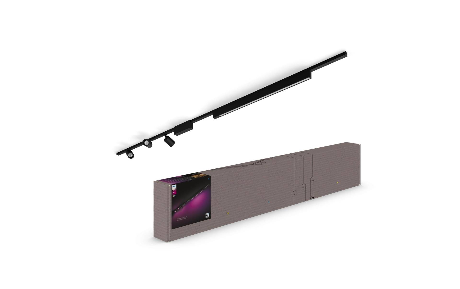 Philips Hue LED Wandleuchte »LED Schienenspot Perifo«, 4 flammig Philips Hue LED Wandleuchte »LED Schienenspot Perifo«, 4 flammig von Philips Hue