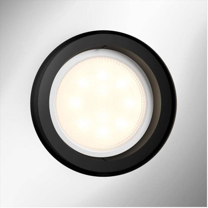 Philips Hue Philips HUE LED Einbauspot eckig Milliskin 5042148P7, 250lm, Aluminium, inkl. Dimmschalter von Philips Hue