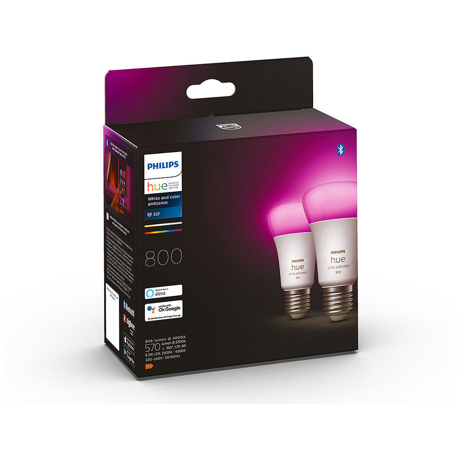 Philips Hue Philips Hue Ampoule E27 Duo  6.5 W von Philips Hue