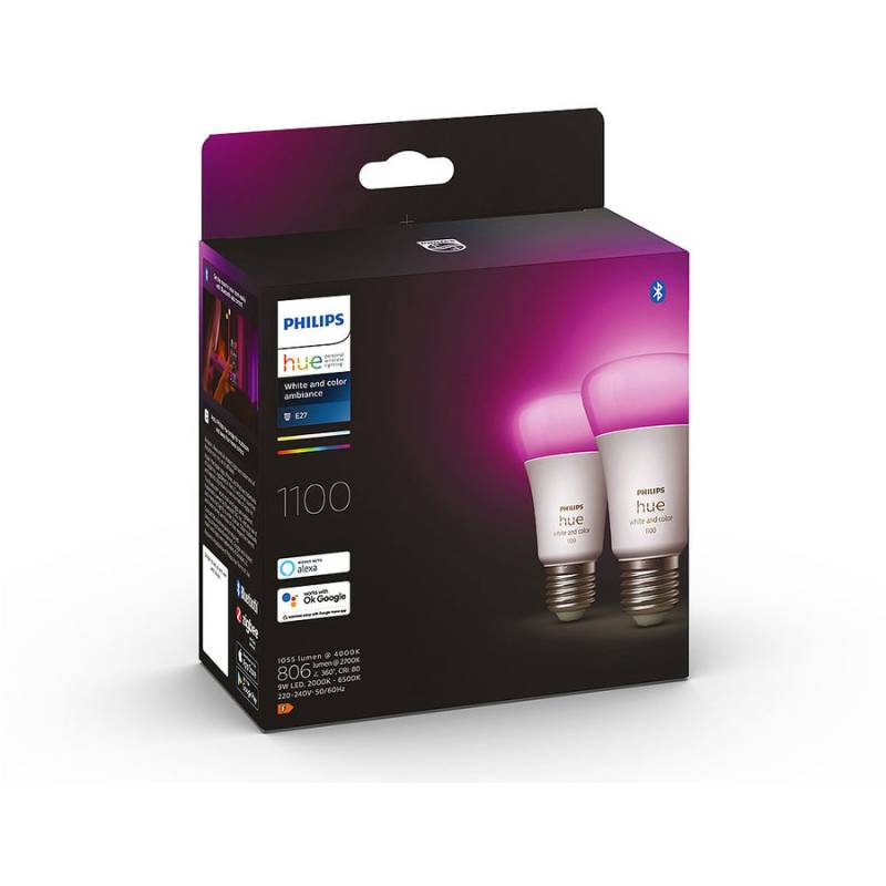 Philips Hue Philips Hue Ampoule LED E27 Blanc  75 W  2 Pièces von Philips Hue