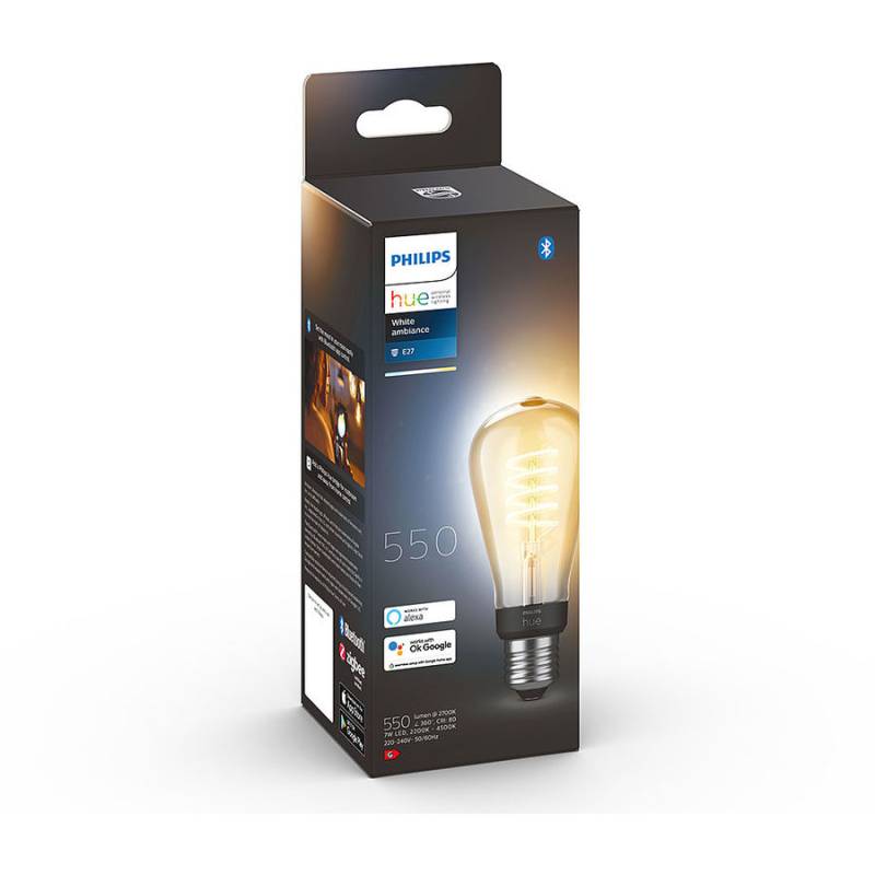 Philips Hue Philips Hue Ampoule LED E27 Edison Filament  7 W von Philips Hue