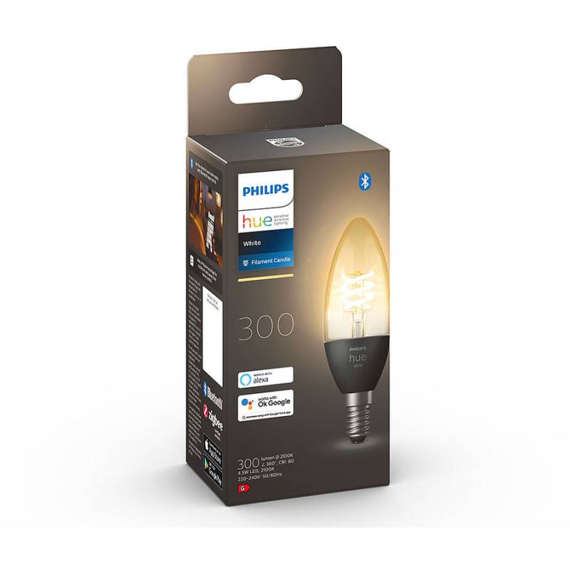 Philips Hue Philips Hue Ampoule LED Filament E14 Dimmable  4.5 W von Philips Hue