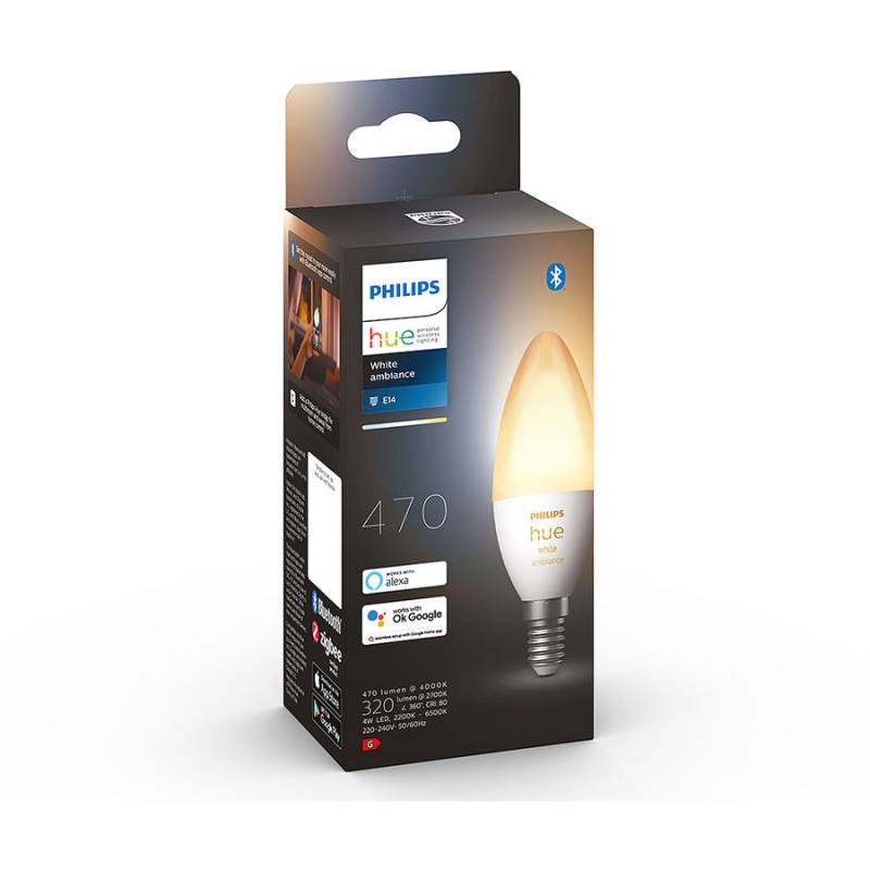 Philips Hue Philips Hue LED E14 Ambiance Blanche Bougie 4 W von Philips Hue