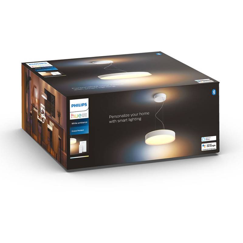 Philips Hue Philips Hue Lampada a sospensione Enrave Bianca  33,5 W von Philips Hue