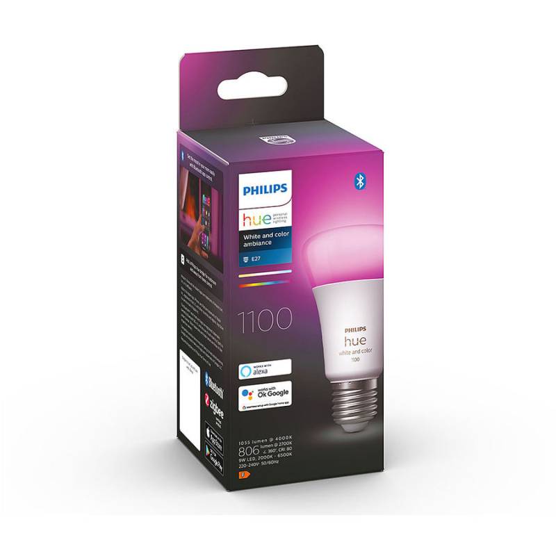 Philips Hue Philips Hue Smarte LED-Kolben E27 Weiss und Farbig  75 W von Philips Hue