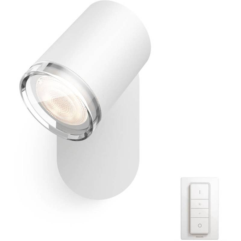 Philips Hue Philips Hue White Amb. Adore Spot 1 flg. blanc 350lm incl. interrupteur à variateur von Philips Hue