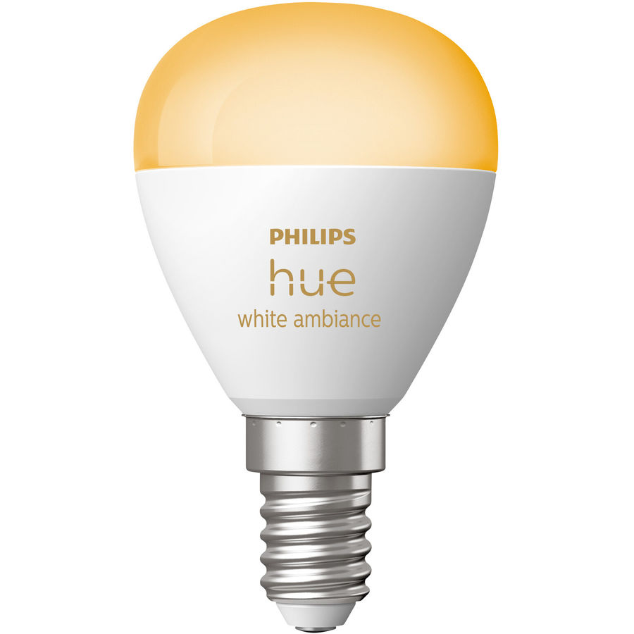 Philips Hue Philips Hue White Amb. E14 Luster Tropfenform Einzelpack 470lm von Philips Hue