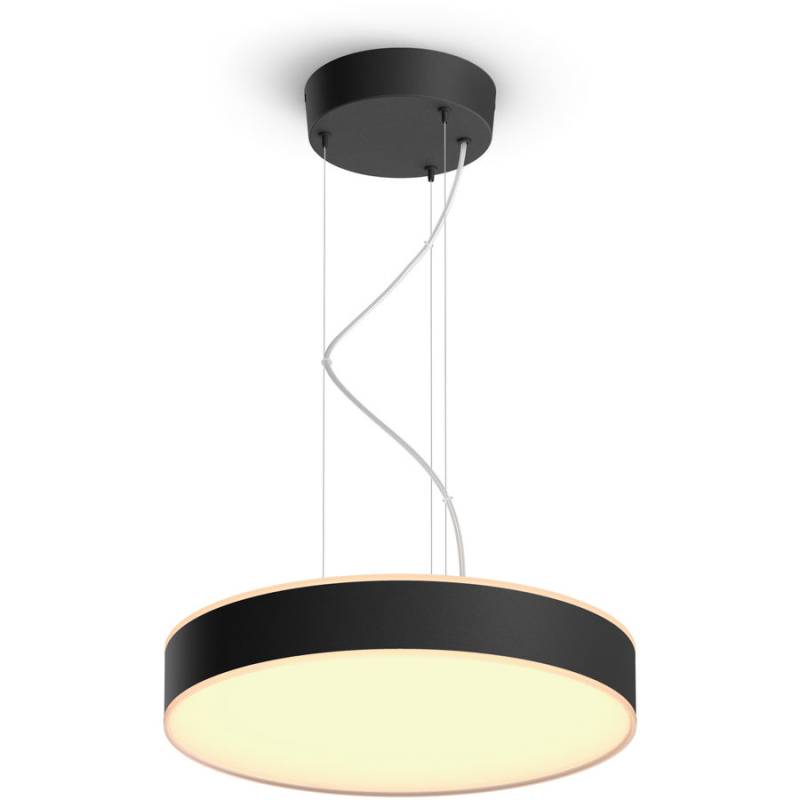 Philips Hue Philips Hue White Amb. Enrave Suspension noire 3300lm incl. interrupteur à variateur von Philips Hue