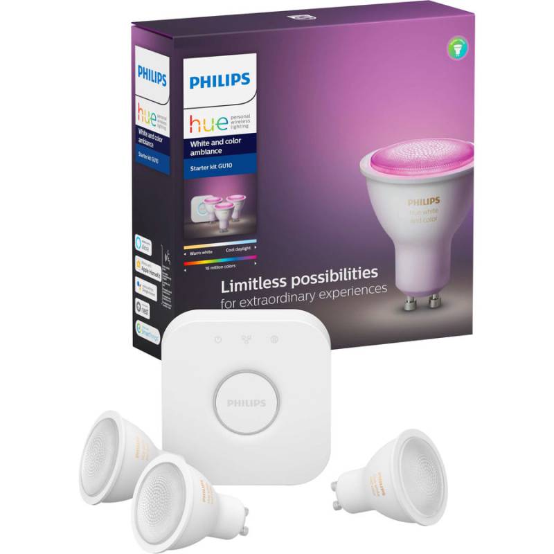 Philips Hue Philips Hue white&color GU10 3x4.3W von Philips Hue