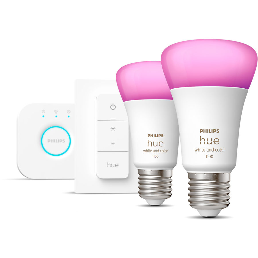 Philips Hue Philips Hue white&color Starter E27 2x9W von Philips Hue