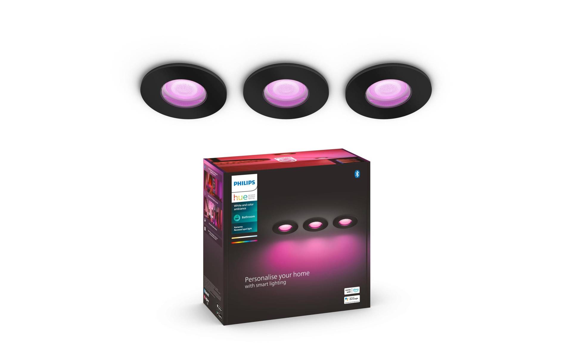 Philips Hue Spezialleuchtmittel »Philips Hue White & Color Amb. Xamento« von Philips Hue