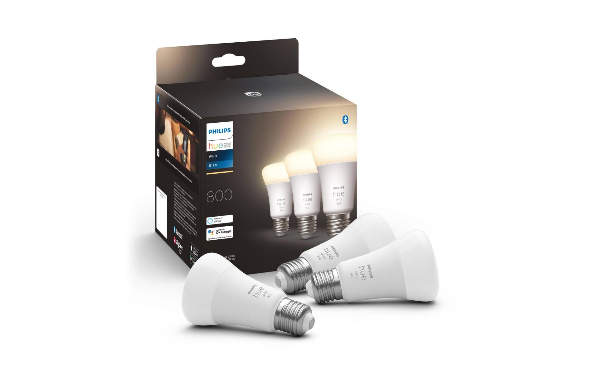 Philips Hue Spezialleuchtmittel »White, 9 W«, E27, Warmweiss von Philips Hue