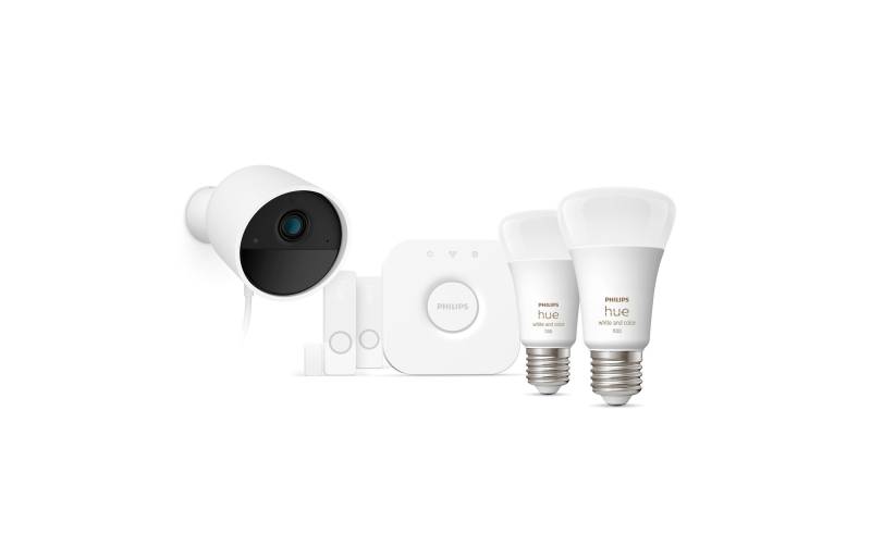 Philips Hue Überwachungskamera »Bundle«, Aussenbereich-Innenbereich, (Set) von Philips Hue