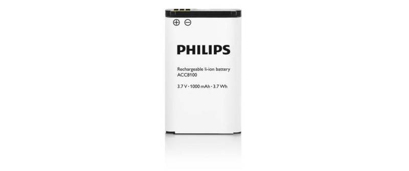 Philips Akku »ACC8100«, 1000 mAh von Philips