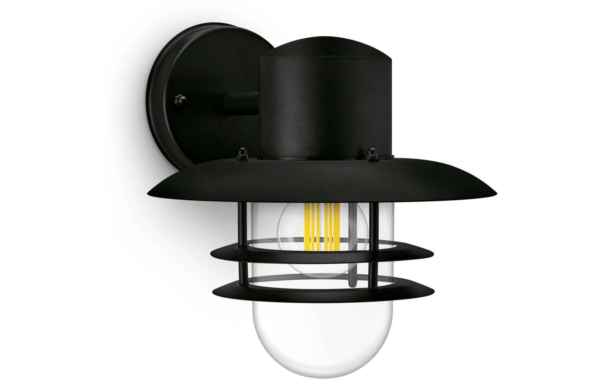 Philips Aussen-Wandleuchte »Inyma rund, max. 25W, exkl. LM, schwarz« Philips Aussen-Wandleuchte »Inyma rund, max. 25W, exkl. LM, schwarz« von Philips
