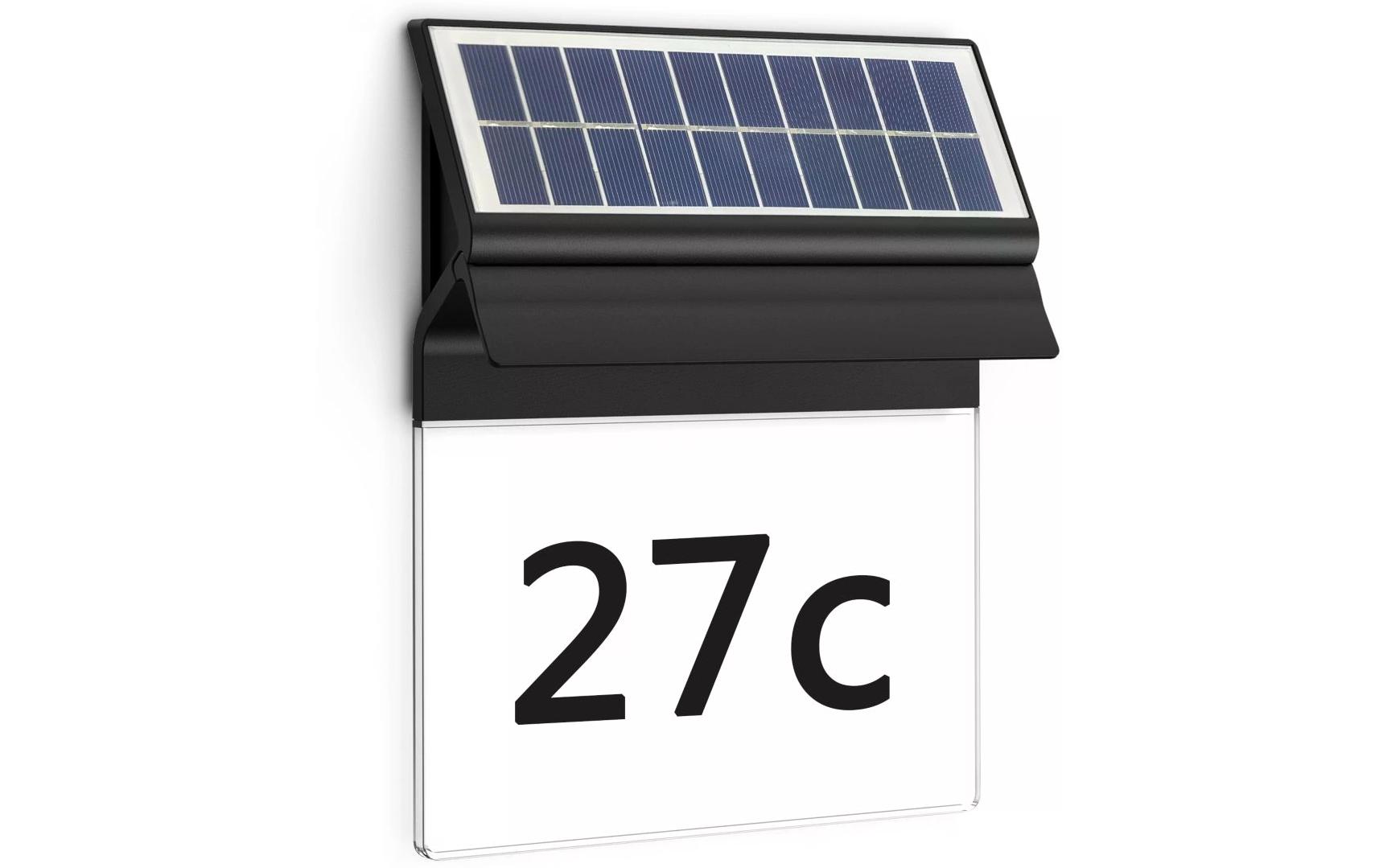 Philips Aussen-Wandleuchte »Solar Enkara 2700K, schwarz« Philips Aussen-Wandleuchte »Solar Enkara 2700K, schwarz« von Philips
