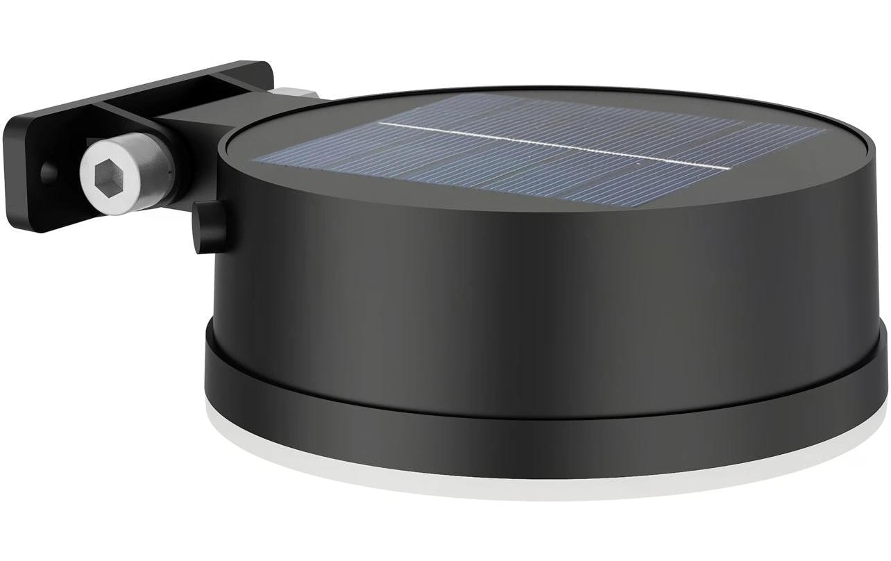 Philips Aussen-Wandleuchte »Solar Vynce rund, 2700K, schwarz« von Philips