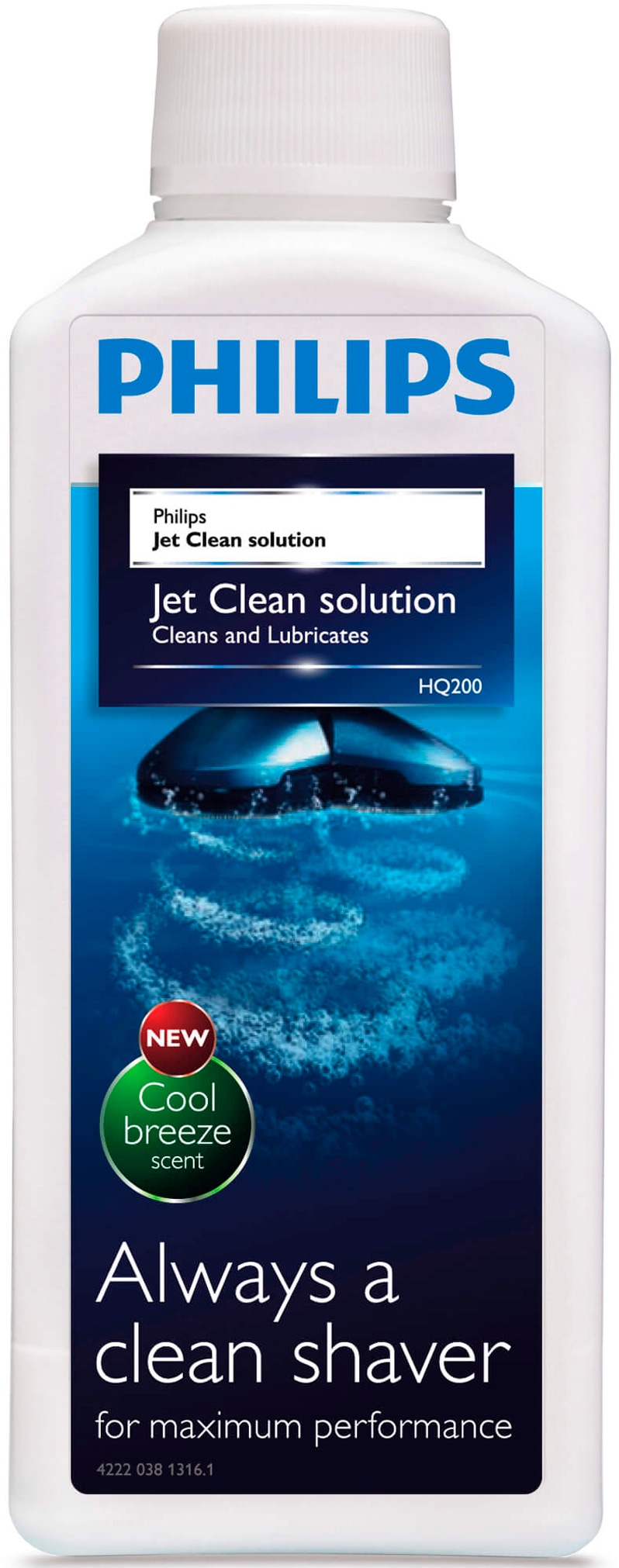 Philips Elektrorasierer Reinigungslösung »Jet Clean HQ200/50«, (1 St.), Für eine gründliche Reinigung Ihrer Scherköpfe von Philips