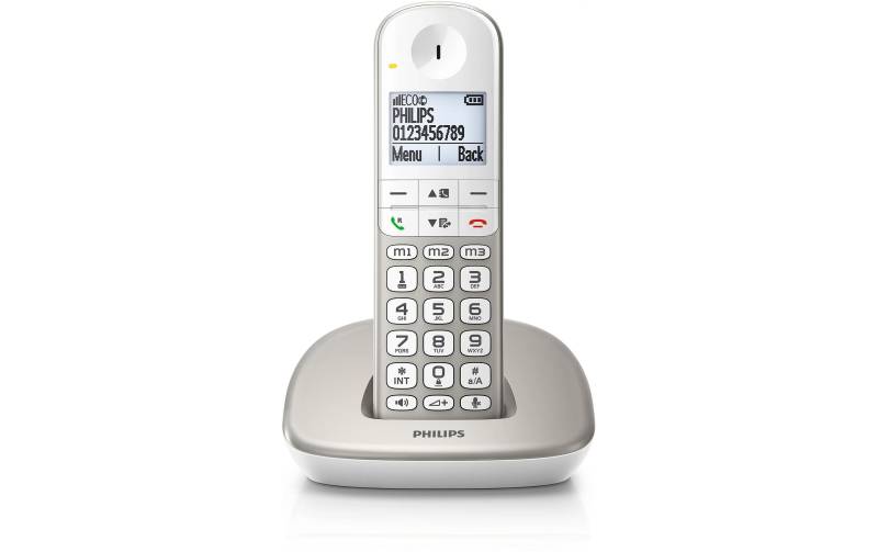 Philips Festnetztelefon »Philips XL4901S Silver« von Philips