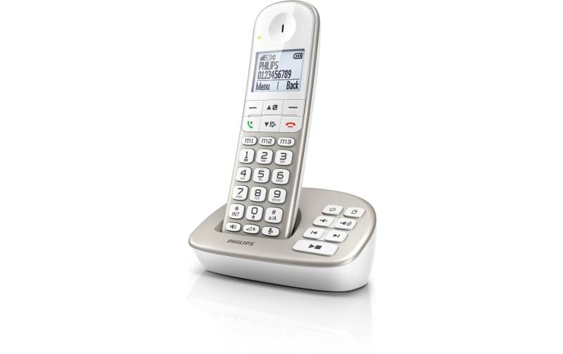 Philips Festnetztelefon »Philips XL4951S Silver« von Philips