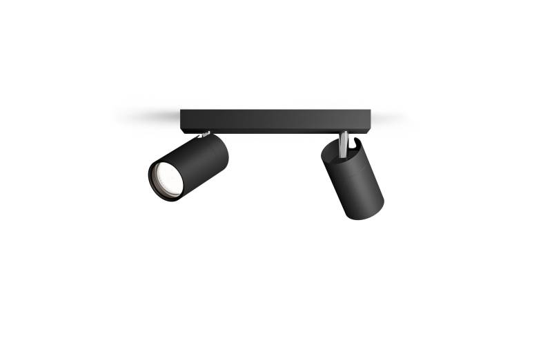 Philips LED Deckenspot »Idris GU10, IP44 Schwarz, ohne Leuchtmittel«, 1 flammig von Philips