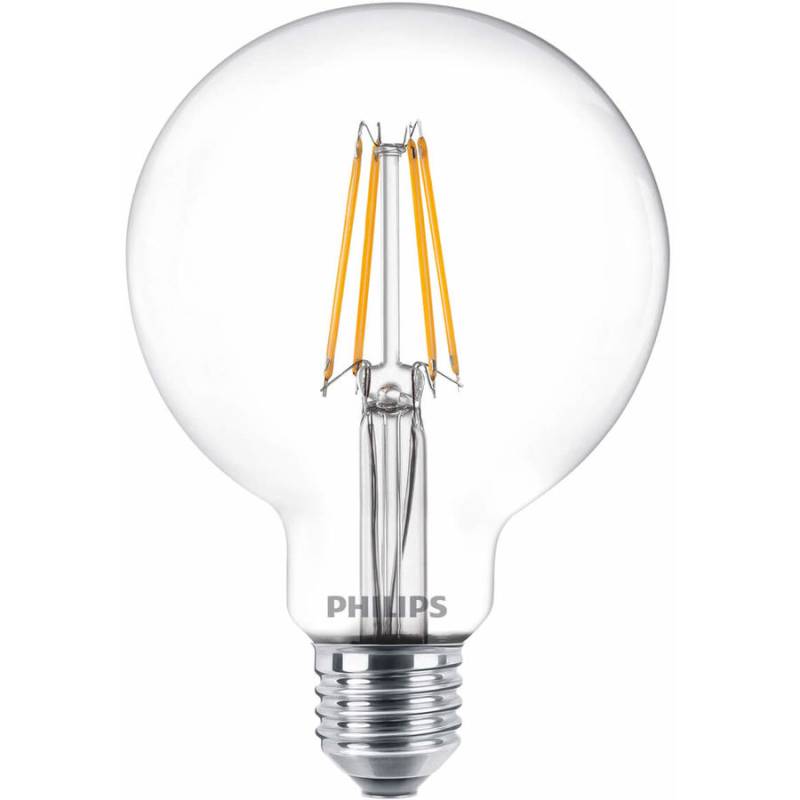 Philips Philips Ampoule LED à filament E27 Globe Blanc Chaud  60 W von Philips